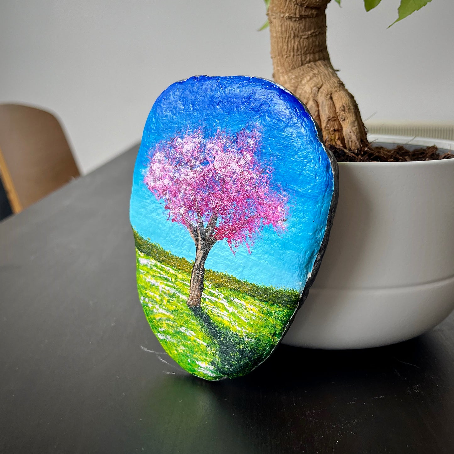 Cherry Blossom in a Meadow